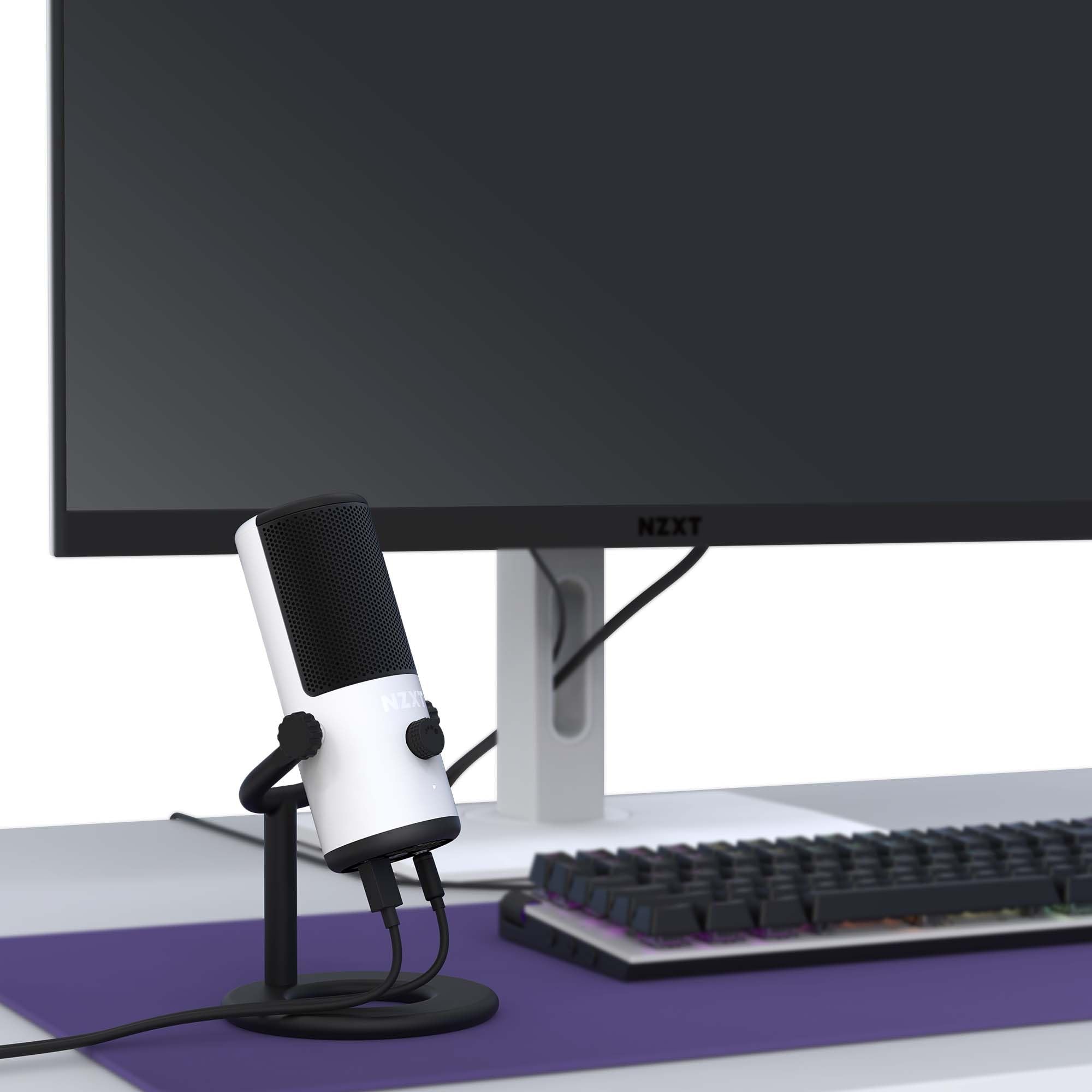 NZXT Capsule Mini White＋NZXT BoomArmMini Amazon.com: NZXT Capsule Mini - AP-WMMIC-W1 - USB Microphone